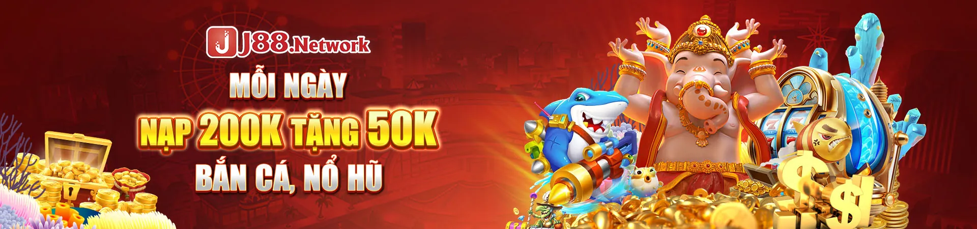Hình ảnh chính trò chơi Bắn Cá 88casino nhà cái với sinh vật biển rực rỡ và kho báu
